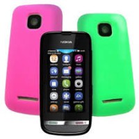tpu nokia asha 311 varios colores + film